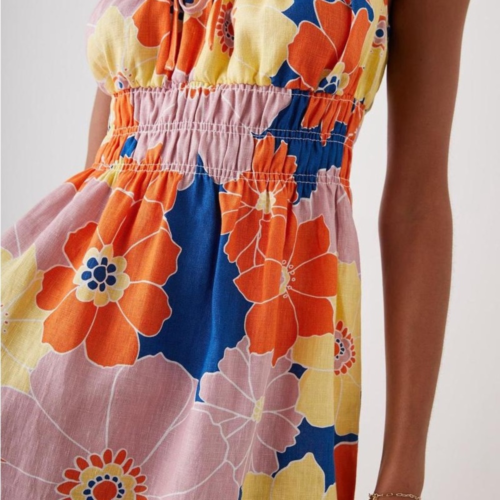 Rails Floral Midi Dress in Multicolor - Picture 3 of 5